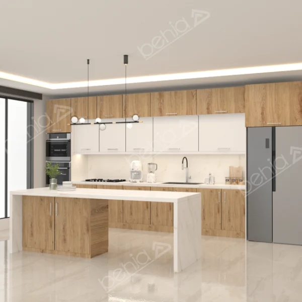 کابینت مدرن ام دی اف mdf کد BK-20100