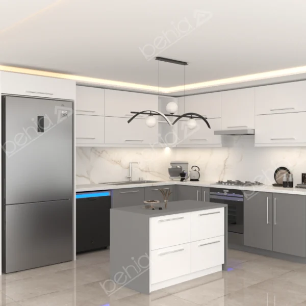 کابینت مدرن ام دی اف mdf کد BK-20102